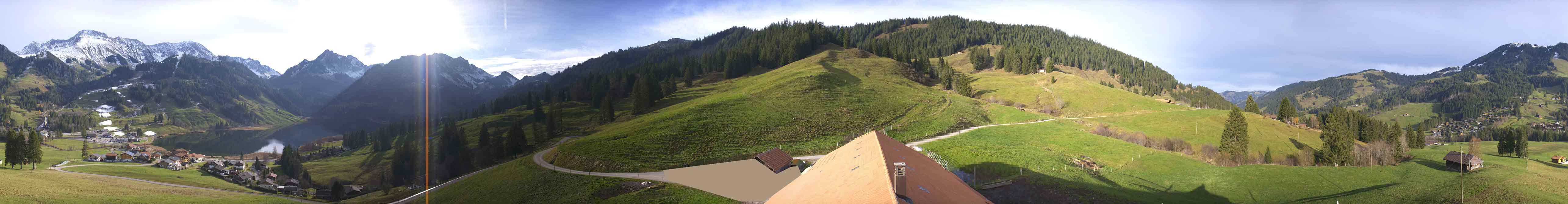 La c noir avant les chutes de neige