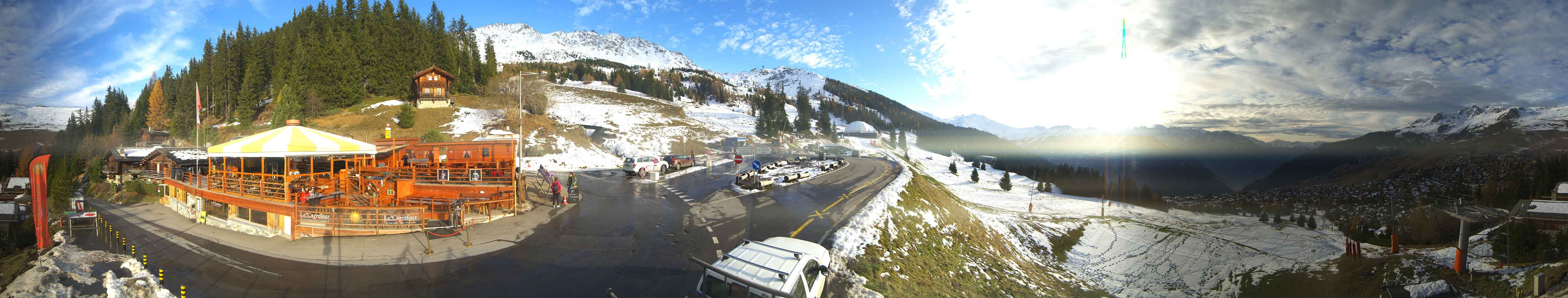 Verbier avant les chutes de neige