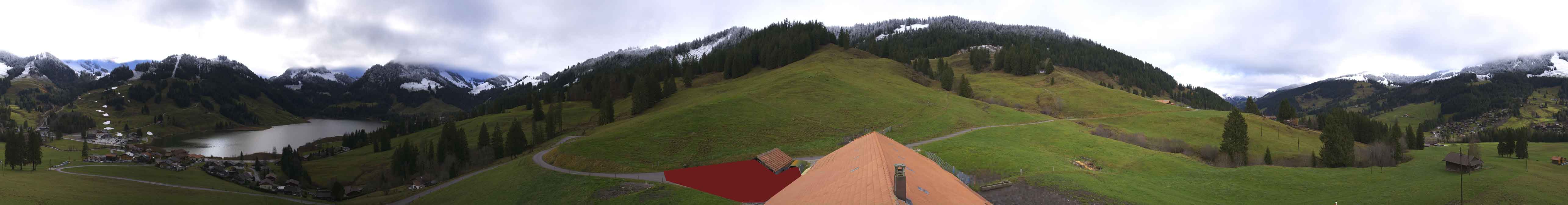 Lac Noir après les chutes de neige