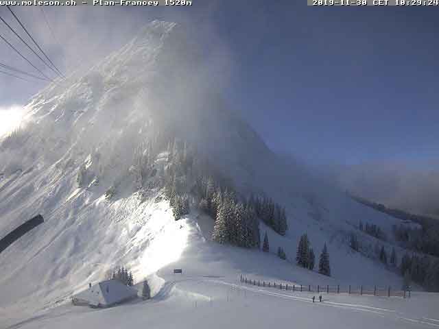 Moléson après les chutes de neige (30.11.2019)